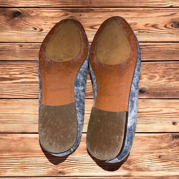 Vionic Willa II Loafers Flats Shoes Womens Size 7 Blue Orthotic - Picture 5 of 6